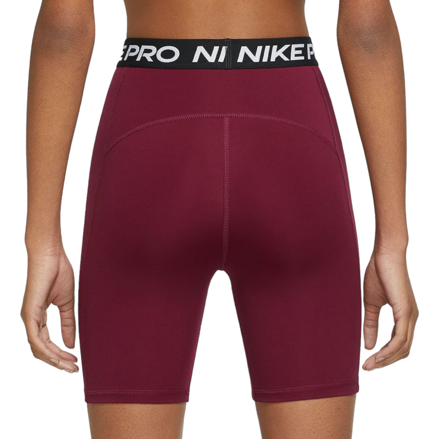 Nike Women's Pro 365 High-Waisted 18cm Shorts - Red
