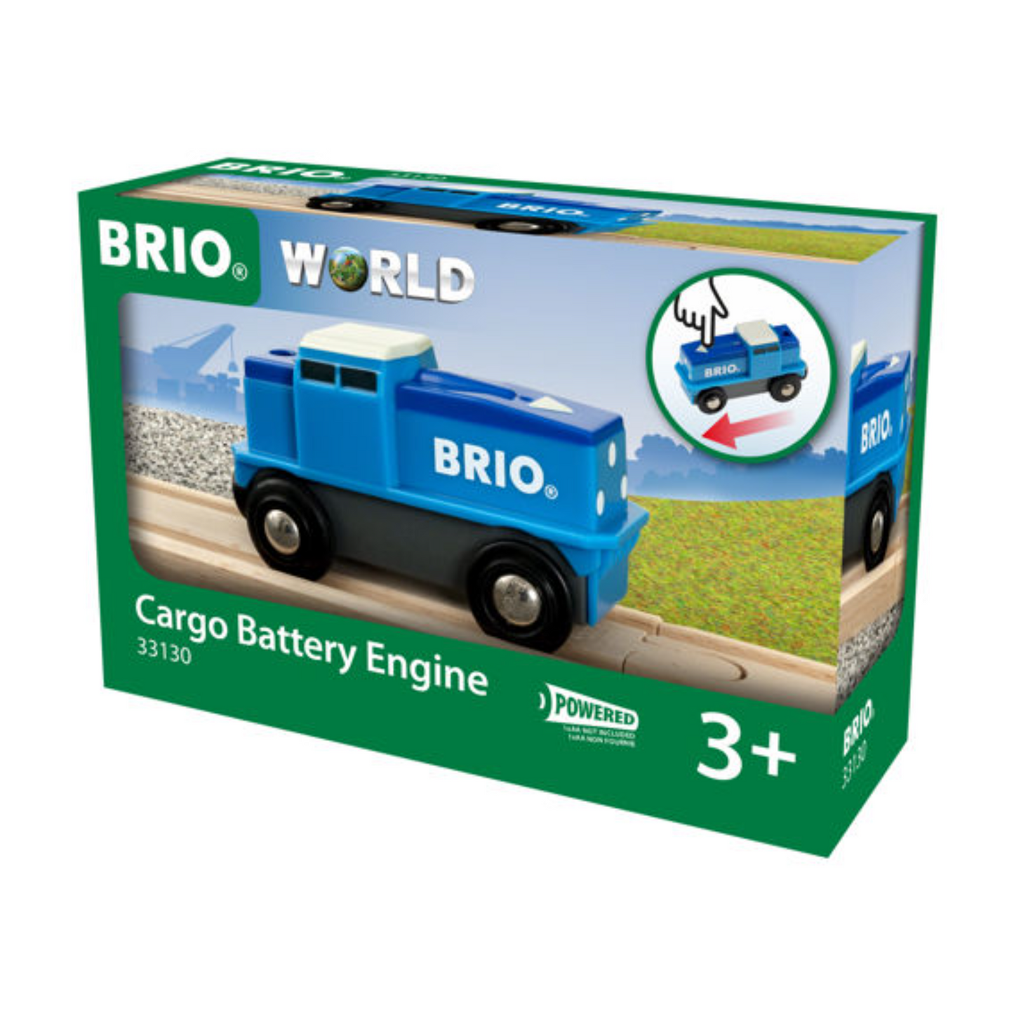 BRIO Train - Cargo Battery Engine