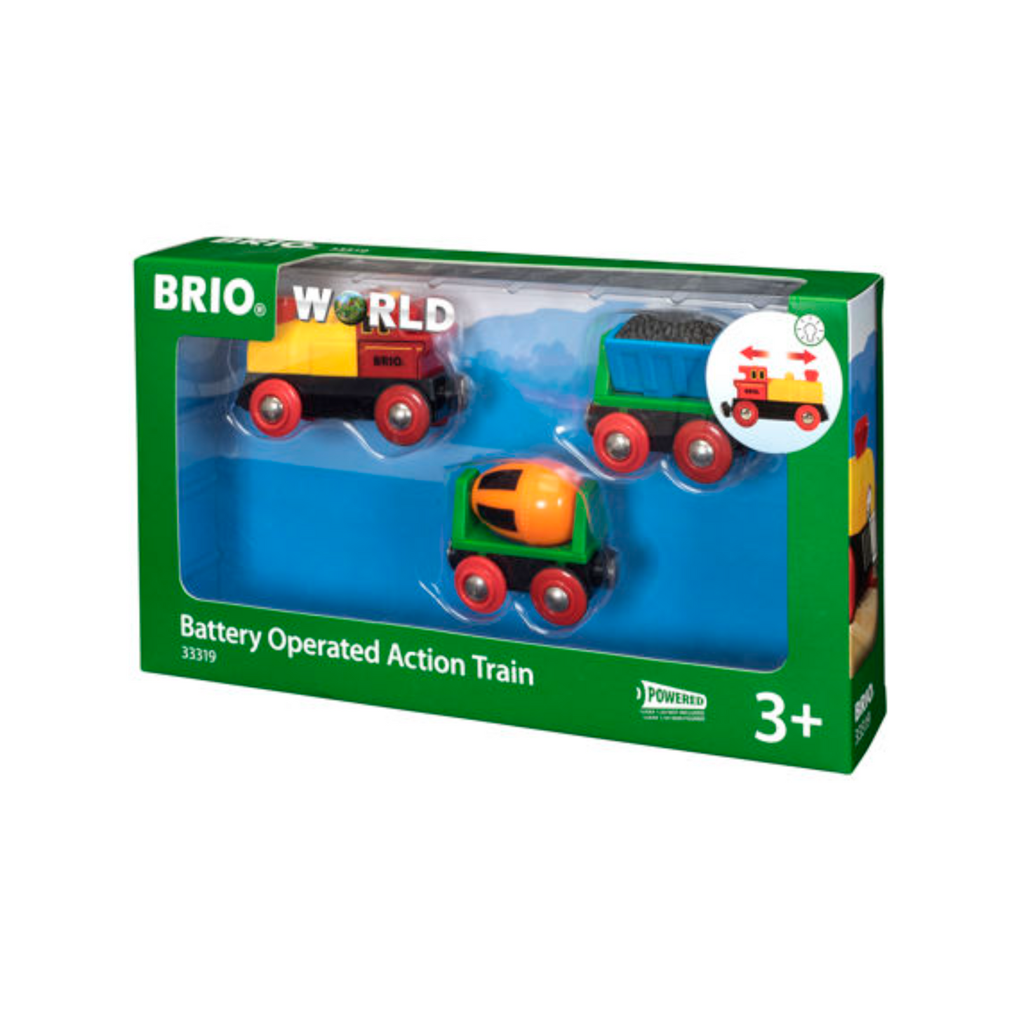 BRIO B/O - Battery Operated Action Train