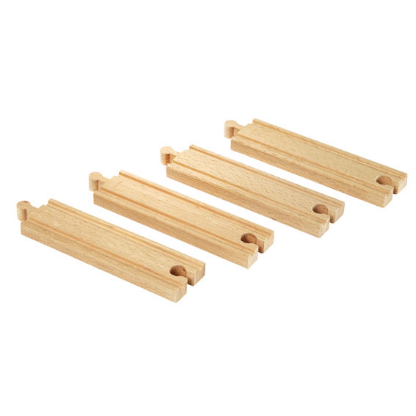 BRIO Tracks - Medium Straight Tracks, 4 pieces