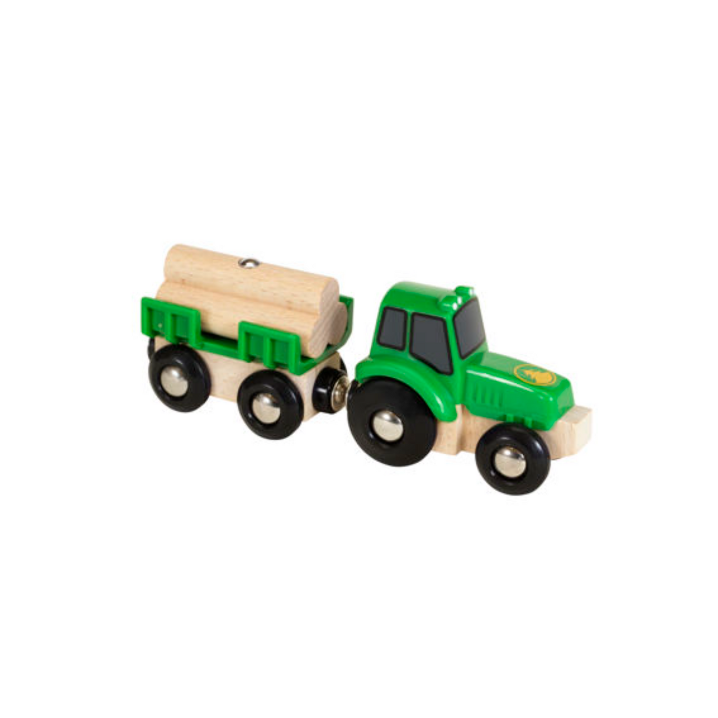 BRIO Vehicle - Farm Tractor with Load, 3 pieces