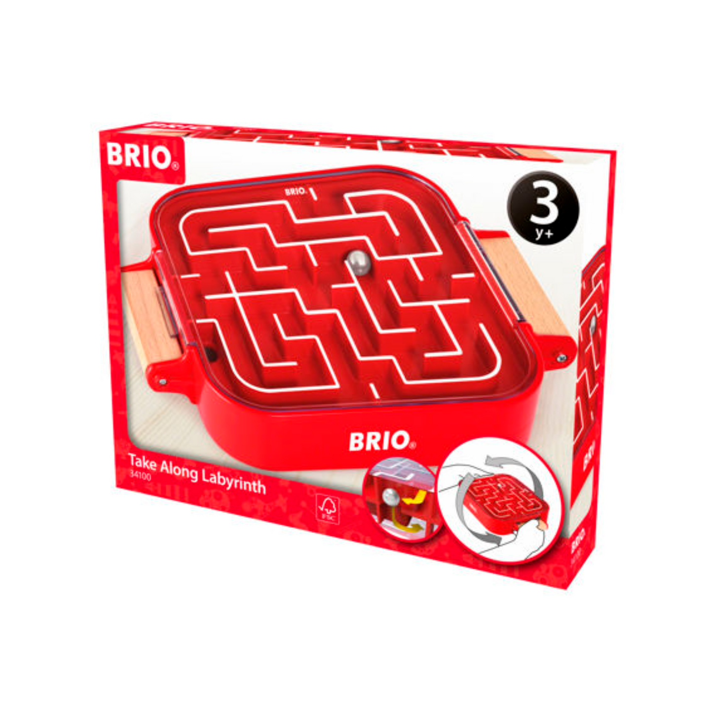 BRIO Game - Take Along Labyrinth Game