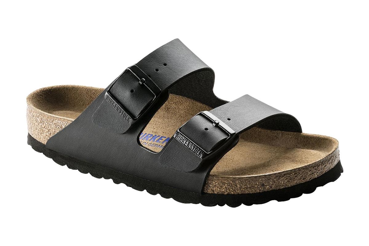 Birkenstock Arizona BF Soft Footbed Regular Fit Sandal (Black)