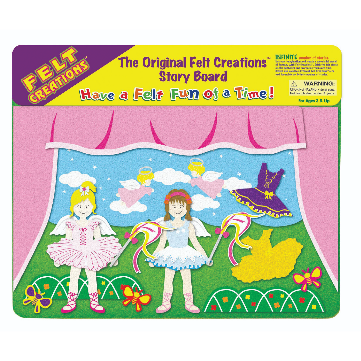 Felt Creations - Dancing Ballerina