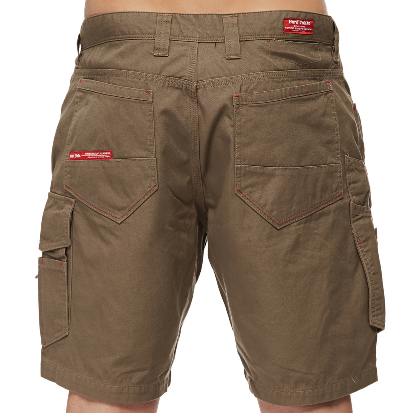 Hard Yakka Men's Narrow Fit 3056 Cargo Short - Khaki