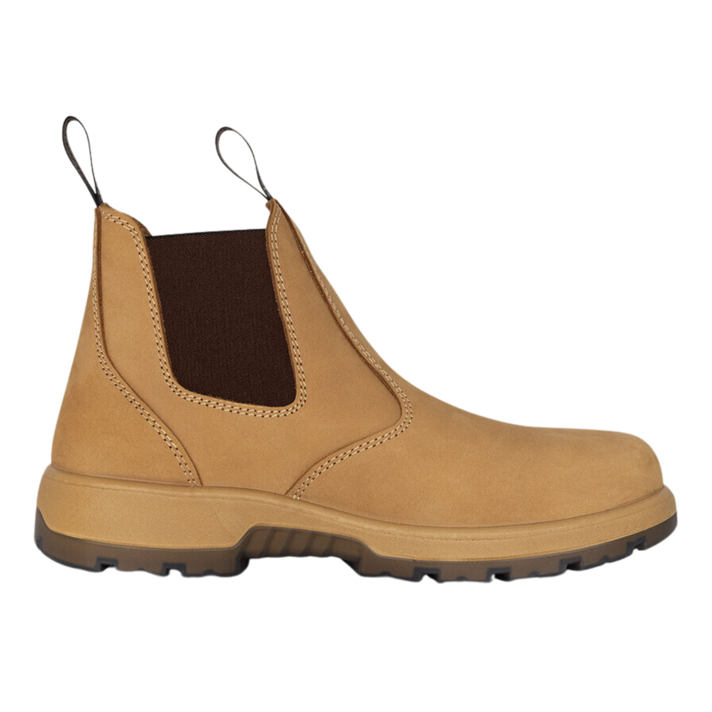 Hard Yakka Men's Outback Pull On Steel Toe PR Safety Boot - Wheat