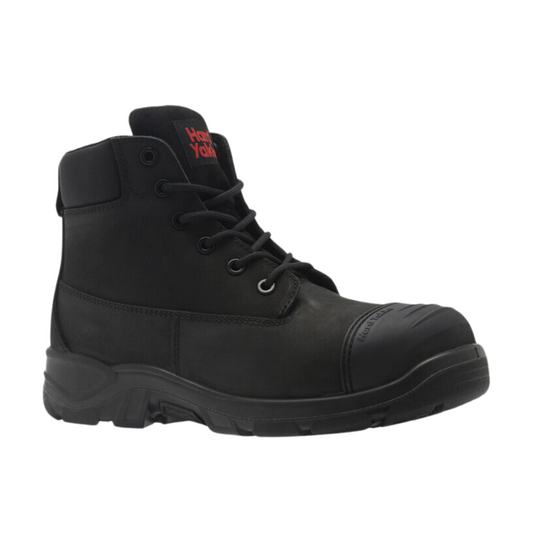 Hard Yakka Men's Toughmaxx 6Z Steel Toe Safety Boot - Black