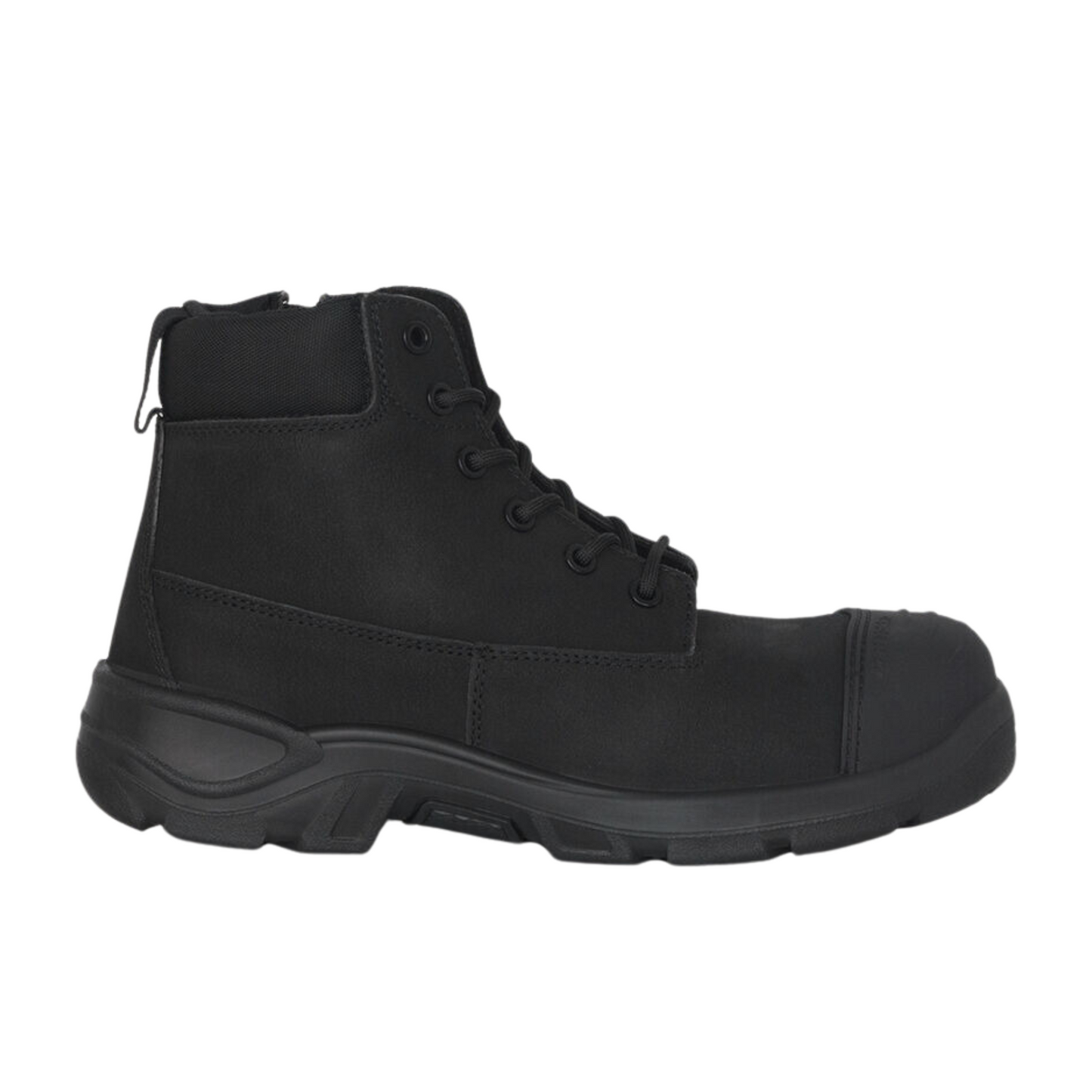 Hard Yakka Men's Toughmaxx 6Z Steel Toe Safety Boot - Black