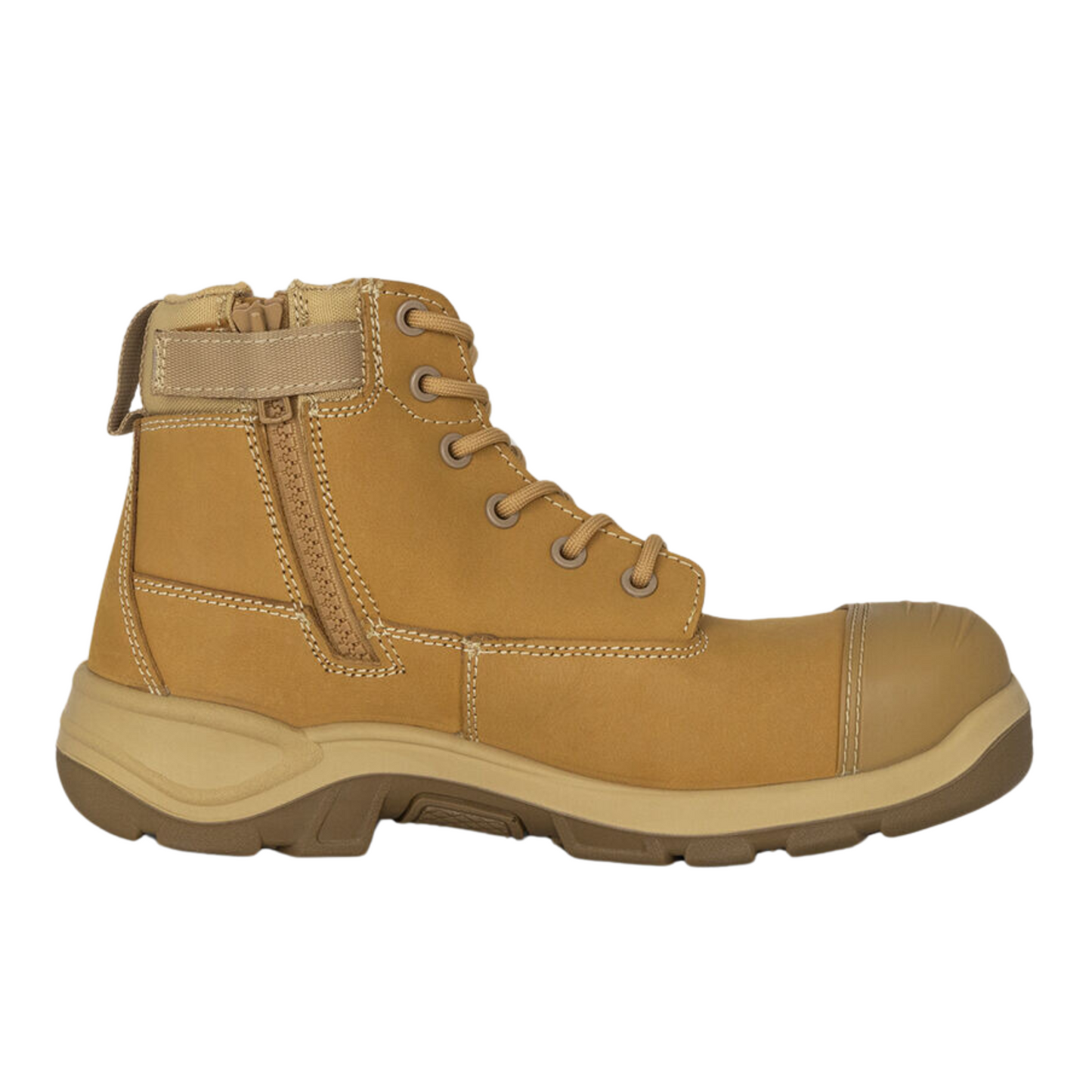 Hard Yakka Men's Toughmaxx 6Z Steel Toe Safety Boot - Wheat