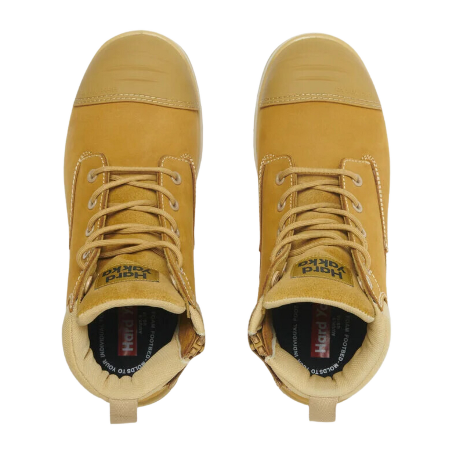 Hard Yakka Men's Toughmaxx 6Z Steel Toe Safety Boot - Wheat
