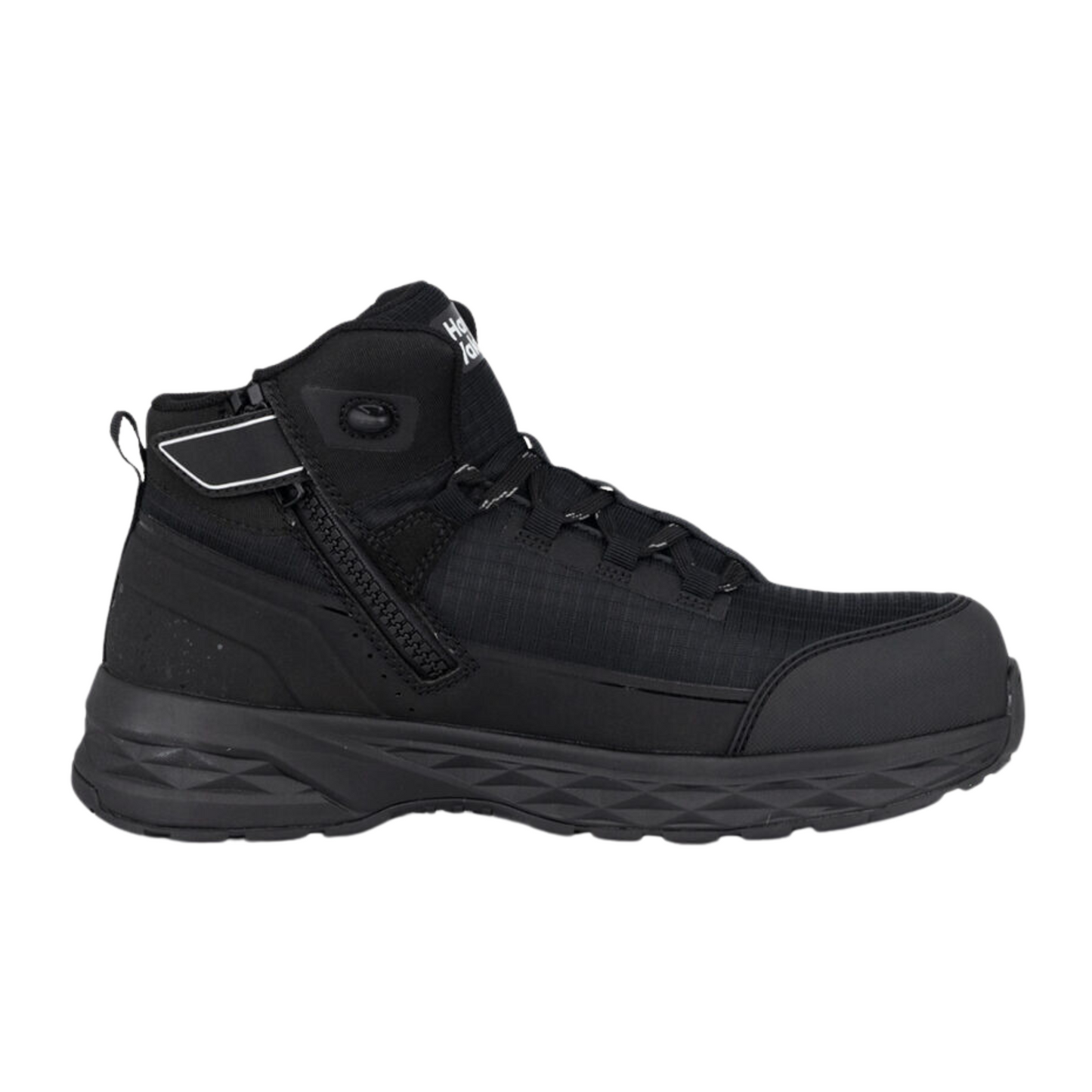 Hard Yakka Men's X Range Mid Composite Toe Saftey Boot - Black