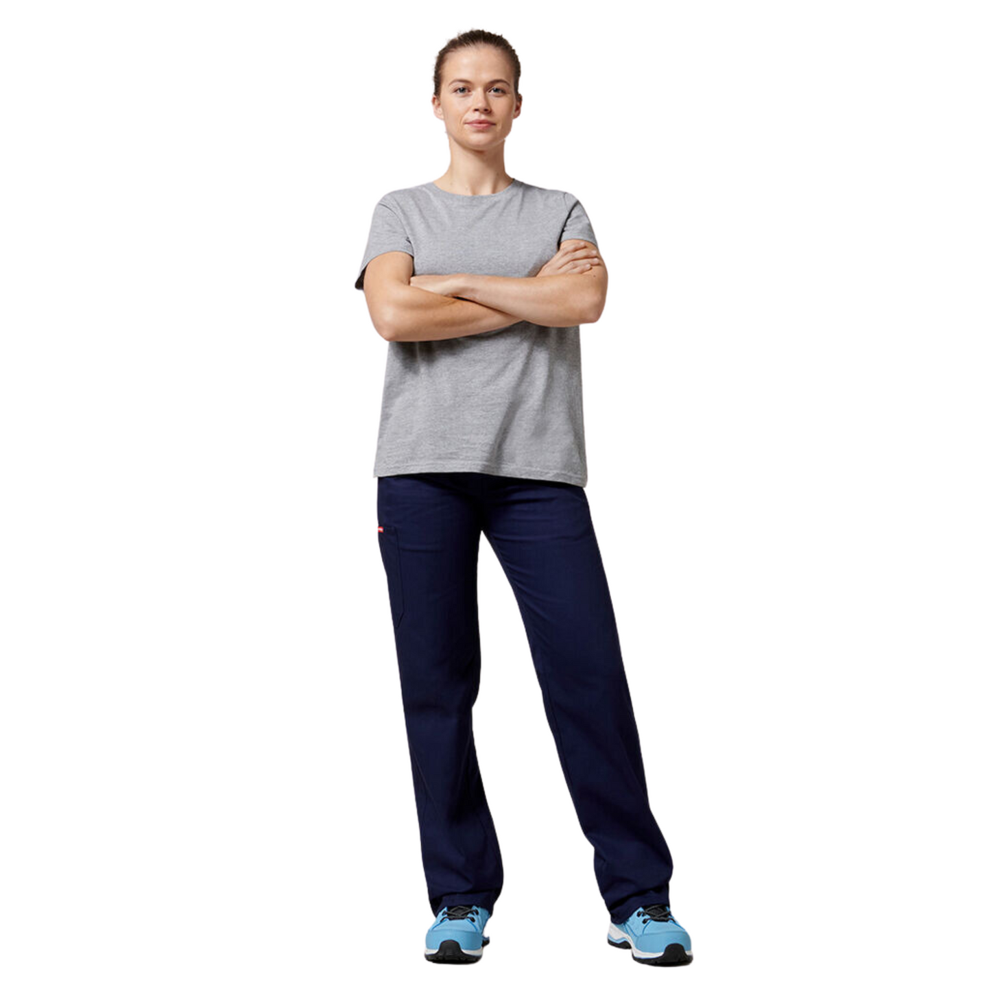 Hard Yakka Women's Cotton Drill Work Pant - Navy