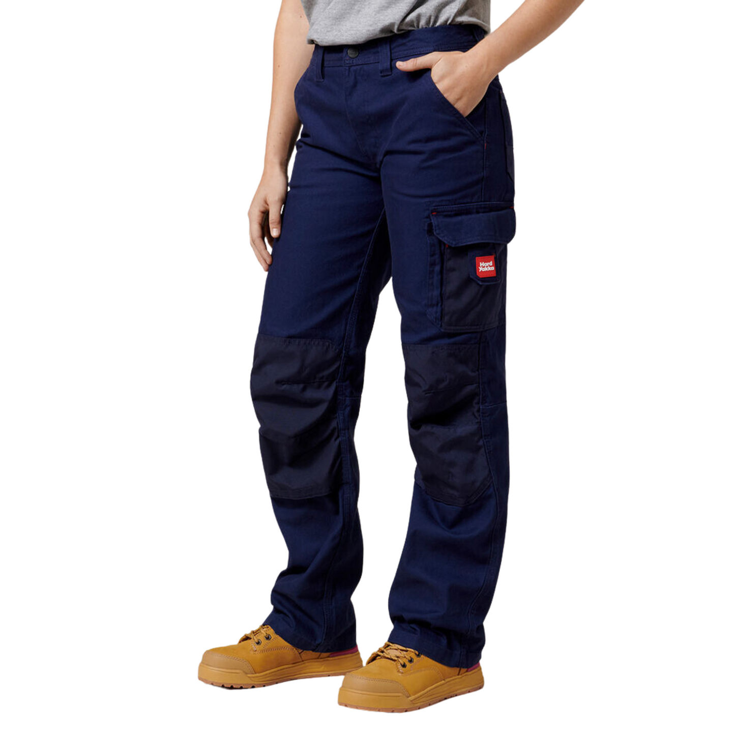 Hard Yakka Women's Legends Cotton Cargo Pant - Navy