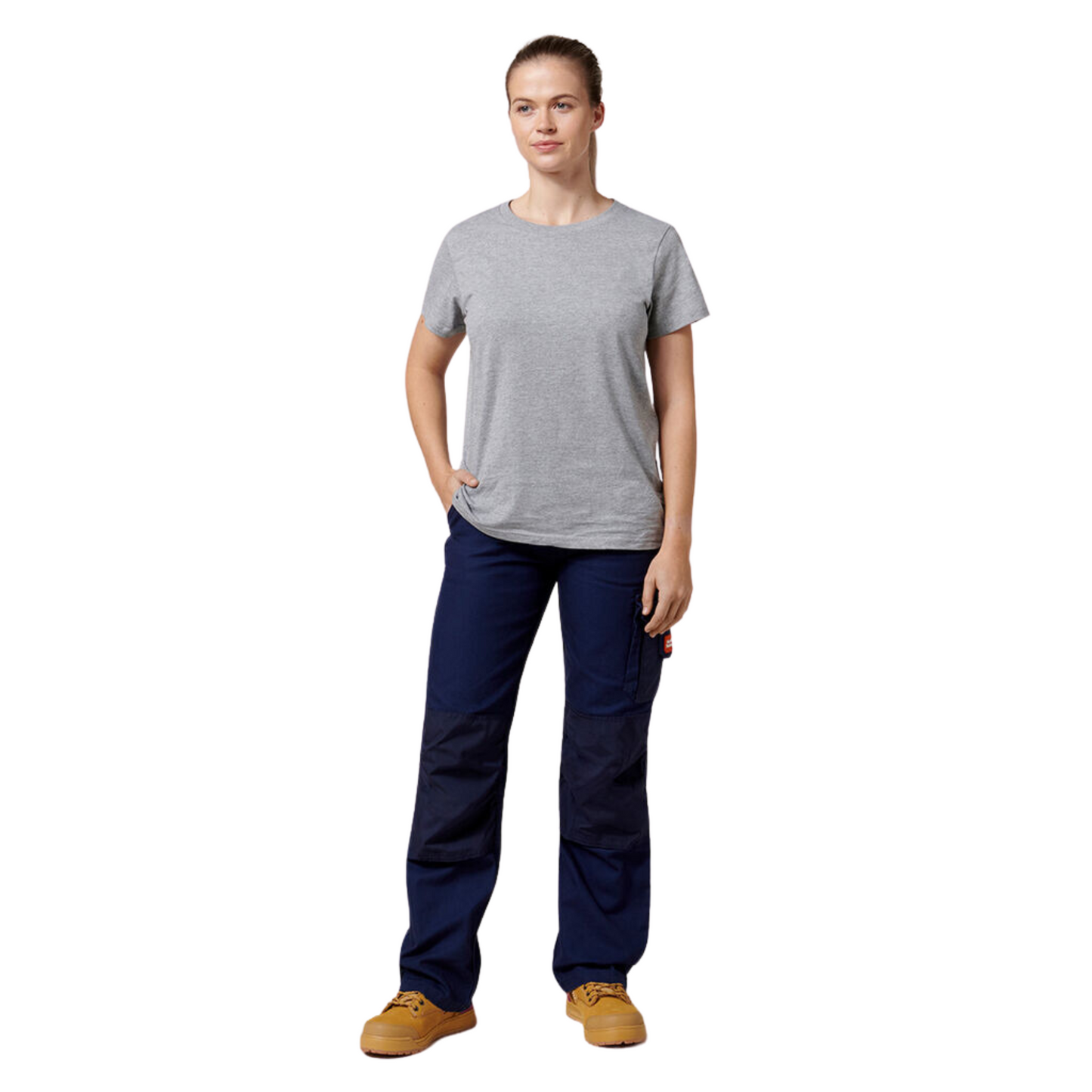 Hard Yakka Women's Legends Cotton Cargo Pant - Navy