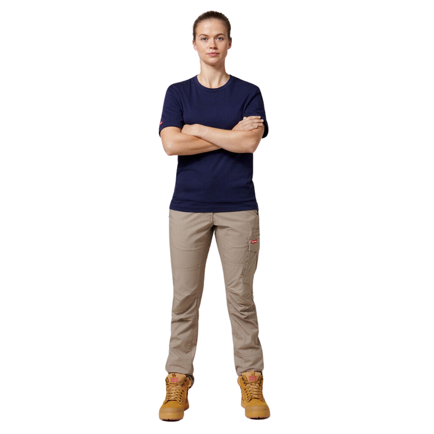 Hard Yakka Women's Ripstop Slim Fit Cargo Pant - Desert