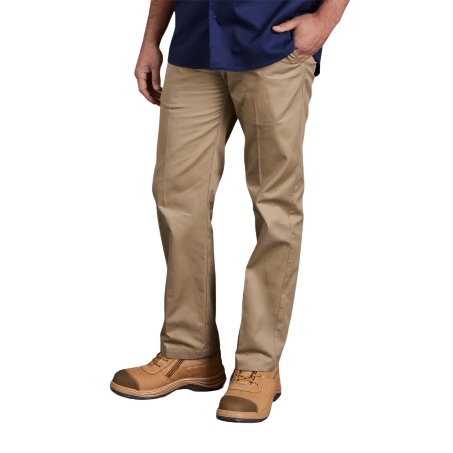 KingGee Men's Originals Steel Tuff Cotton Drill Work Pants - Khaki