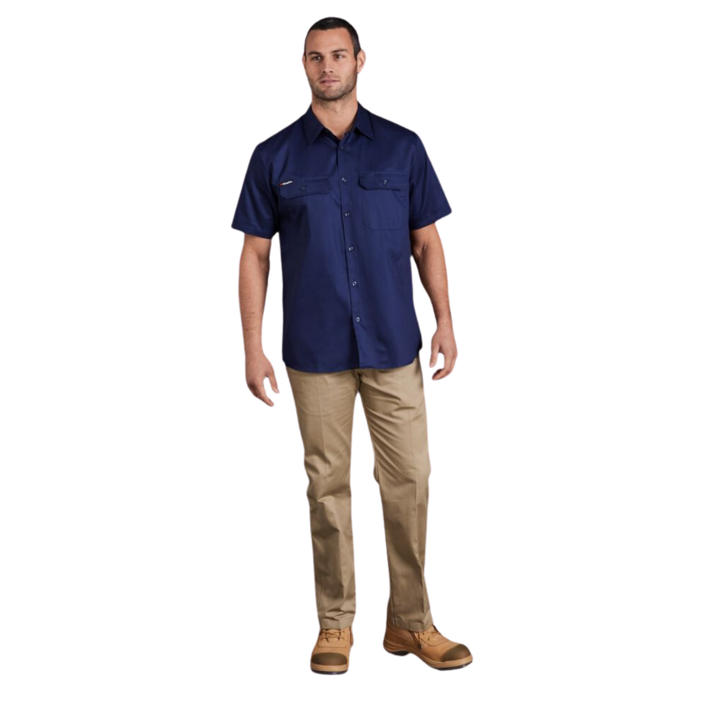 KingGee Men's Originals Steel Tuff Cotton Drill Work Pants - Khaki