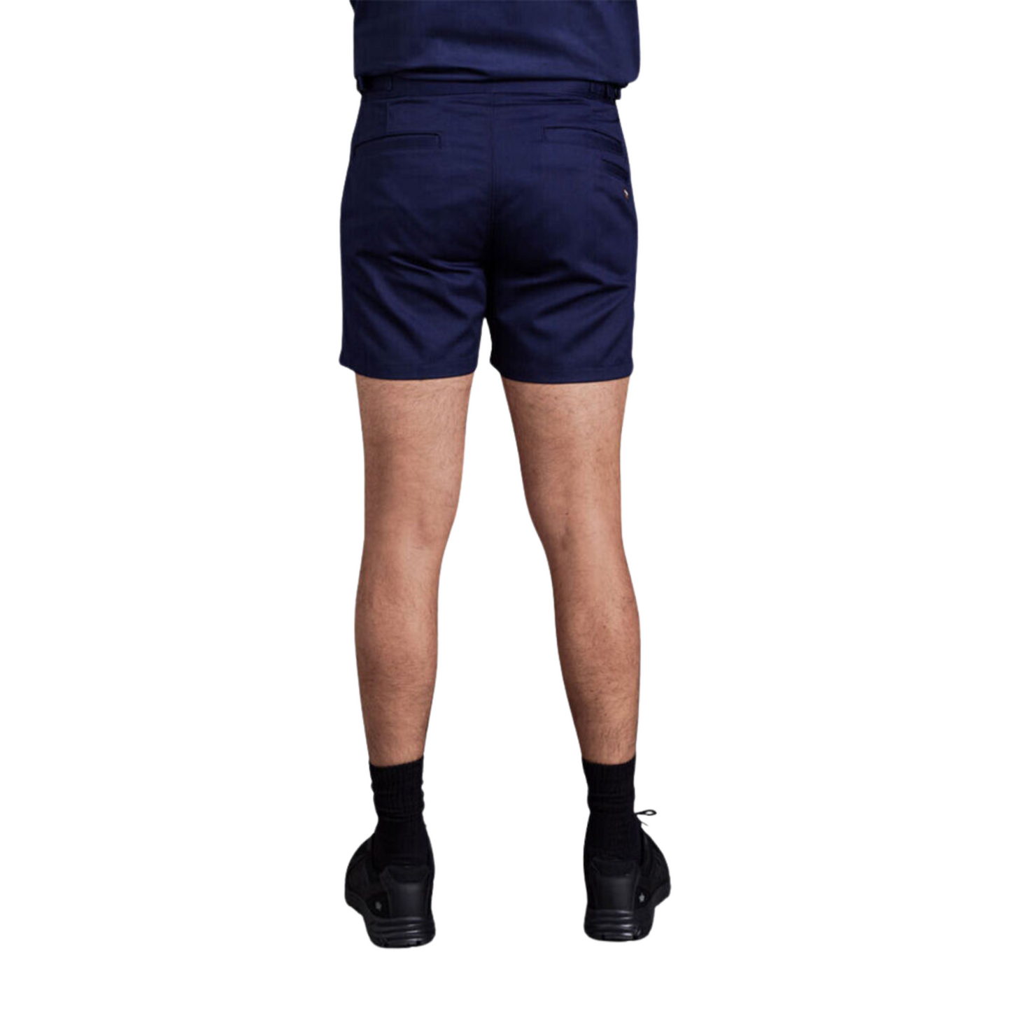 KingGee Men's Originals Side Tab Cotton Drill Work Shorts - Navy