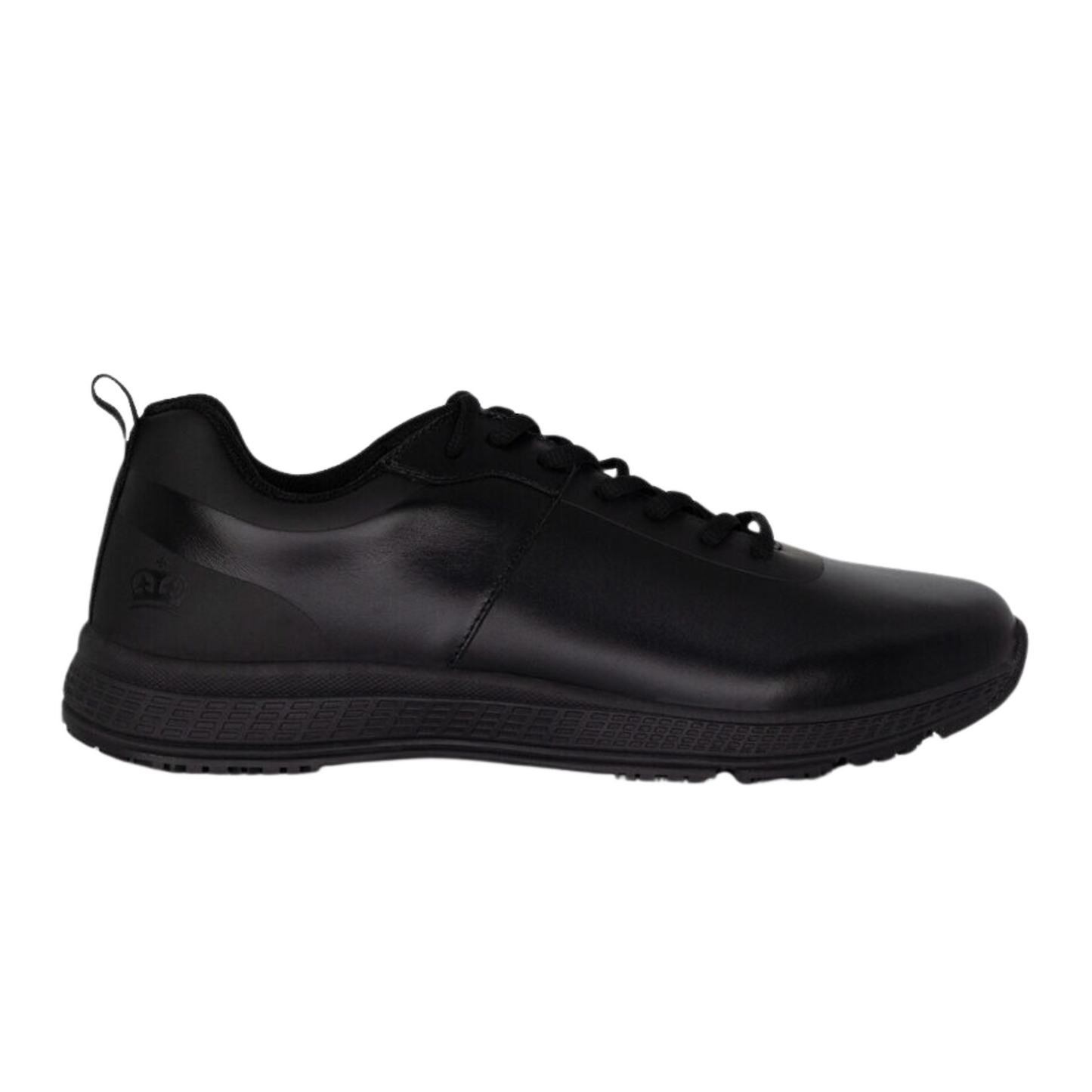 KingGee Men's Superlite Leather Lace Up Work Shoes - Black