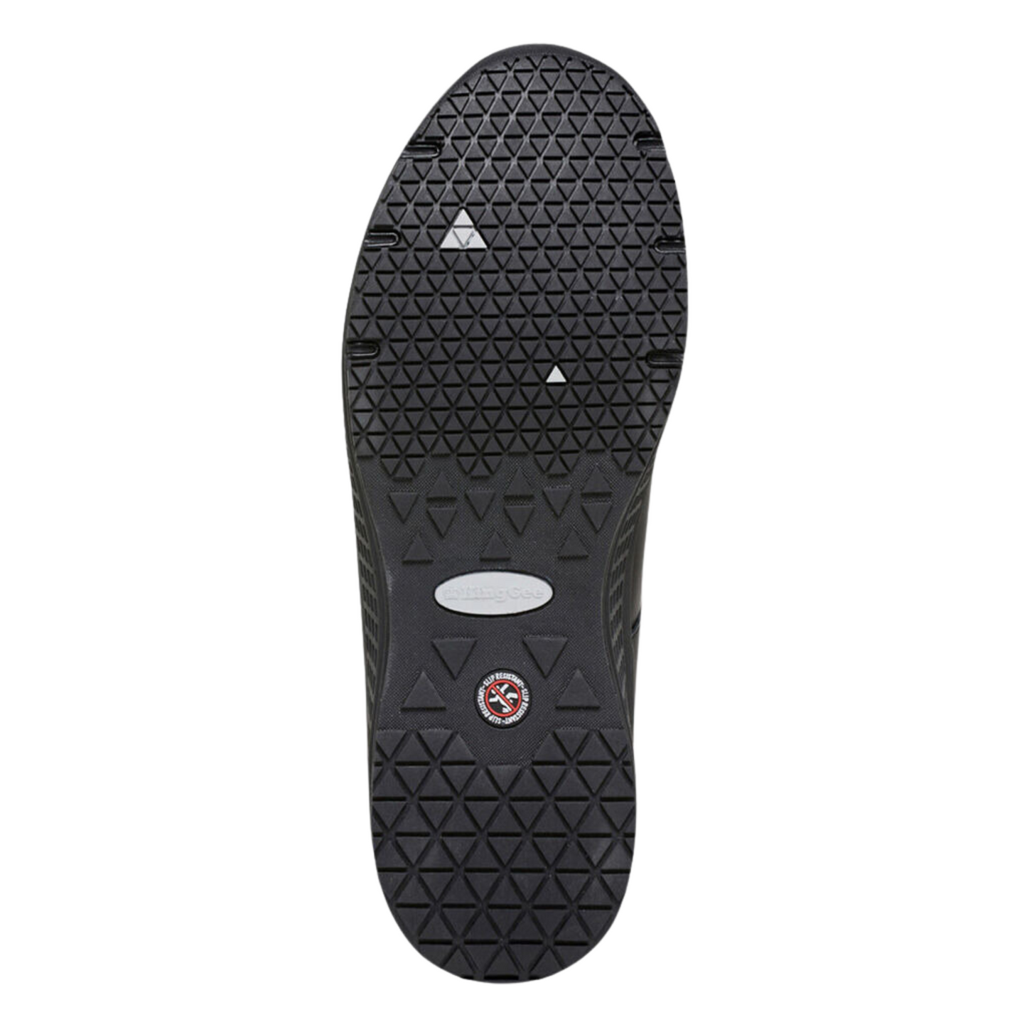 KingGee Men's Superlite Leather Lace Up Work Shoes - Black