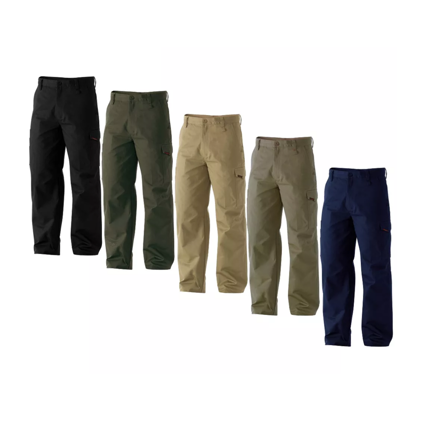 KingGee Men's Workcool 1 Drill Work Pants - Green