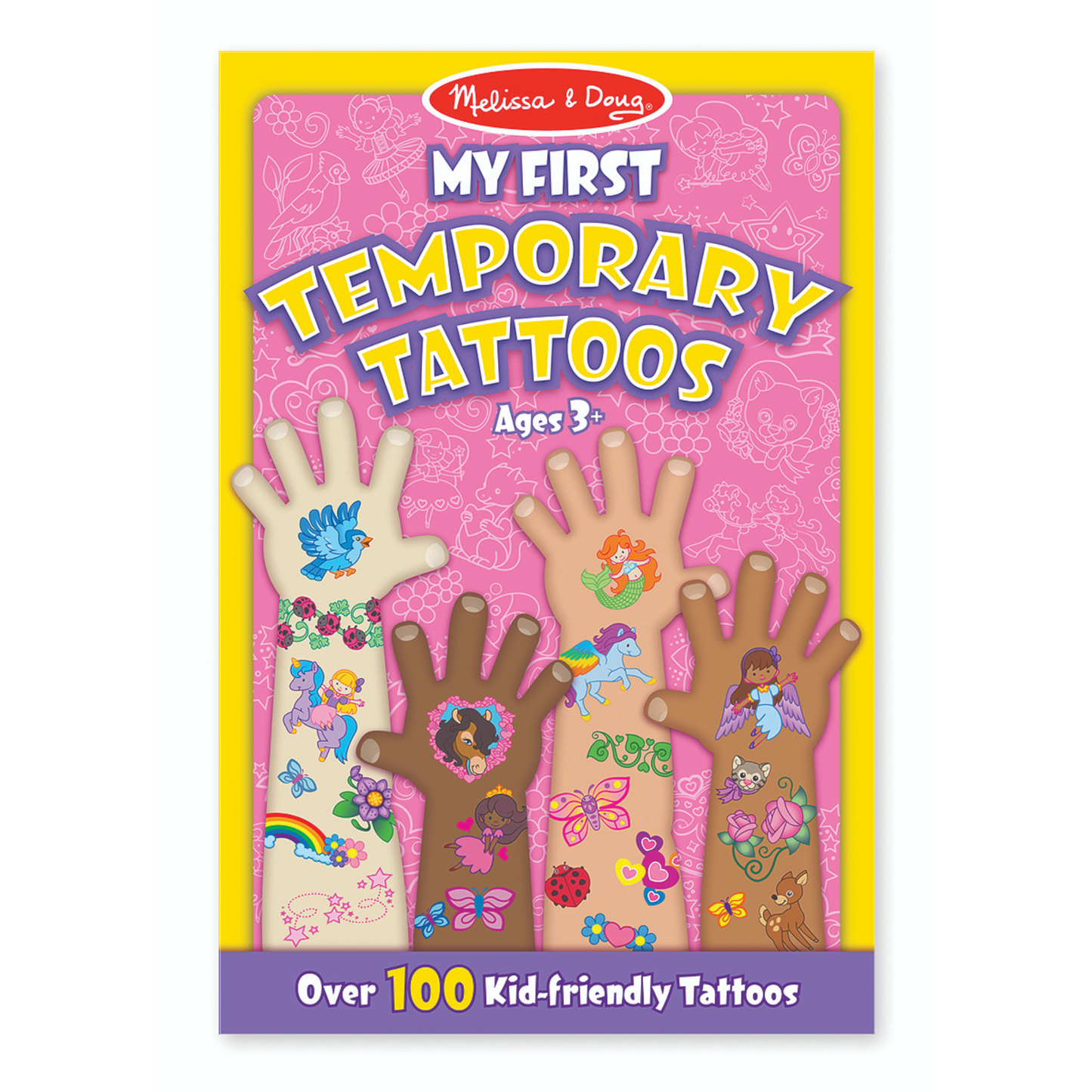 Melissa & Doug - My First Temporary Tattoos Girl