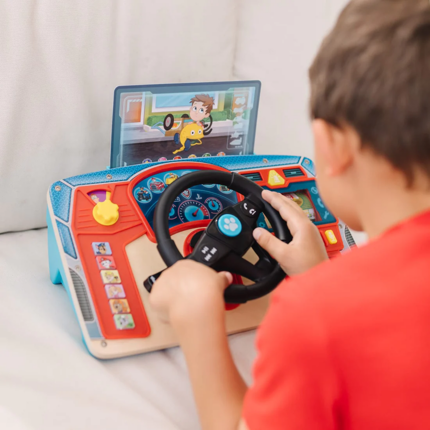 Melissa & Doug - Paw Patrol - Wooden Interactive Dashboard
