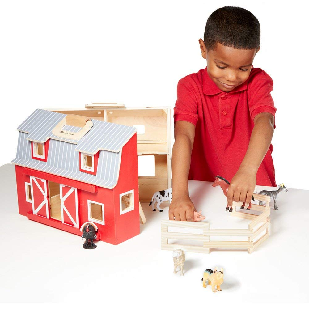 Melissa & Doug - Fold And Go Barn