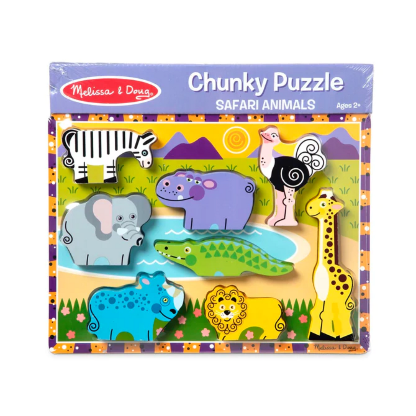 Melissa & Doug - Safari Chunky Puzzle