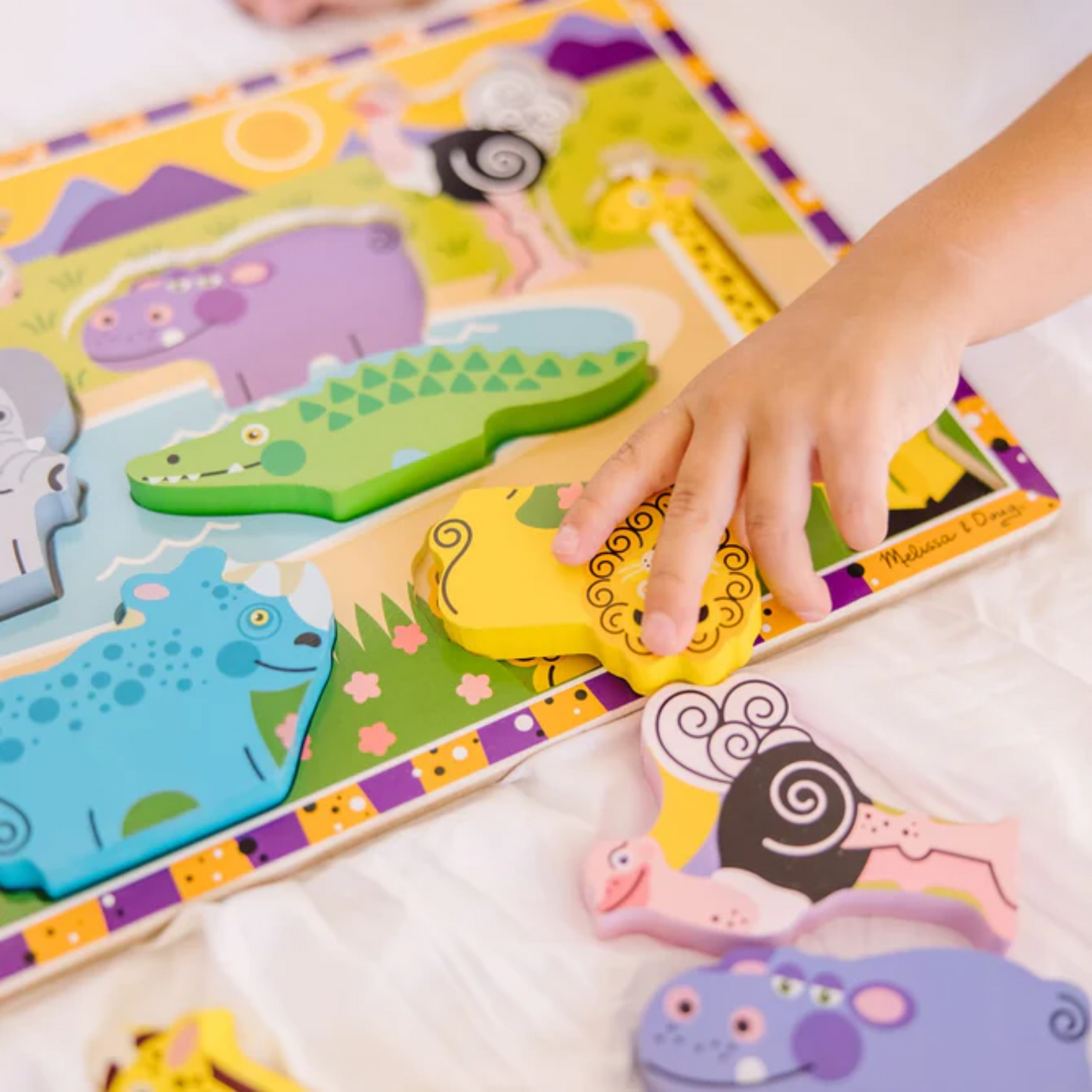 Melissa & Doug - Safari Chunky Puzzle
