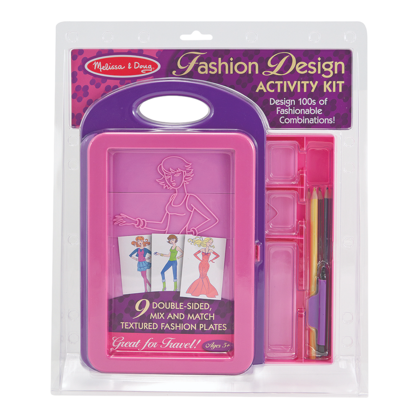 Melissa & Doug - Mix & Match Fashion Design Set