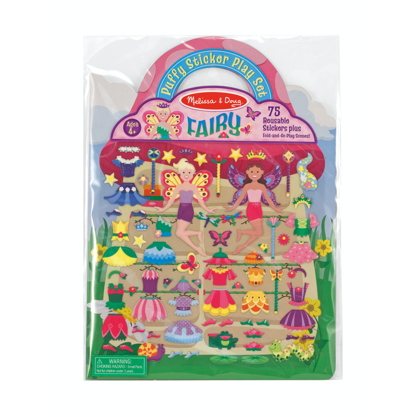 Melissa & Doug - Reusable Puffy Sticker Play Set - Fairy