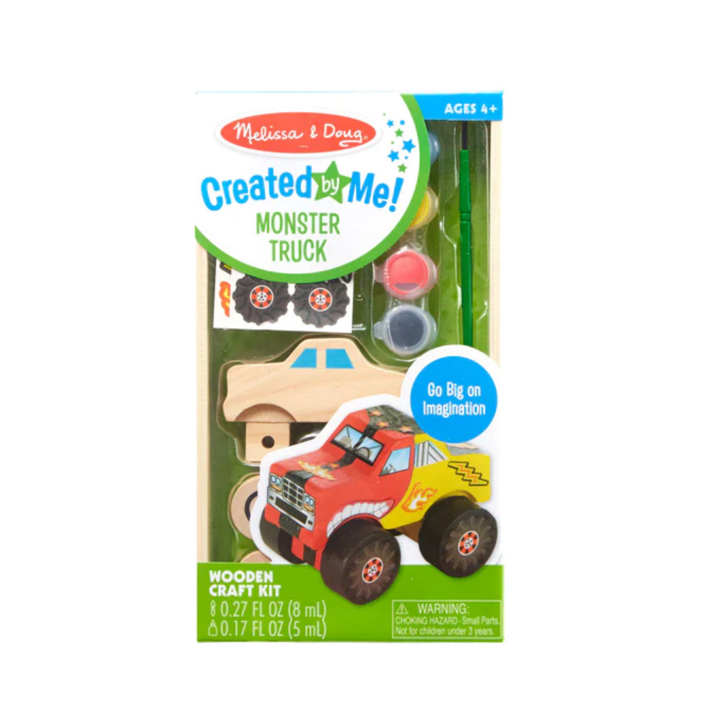 Melissa & Doug - Wooden Monster Truck - DYO