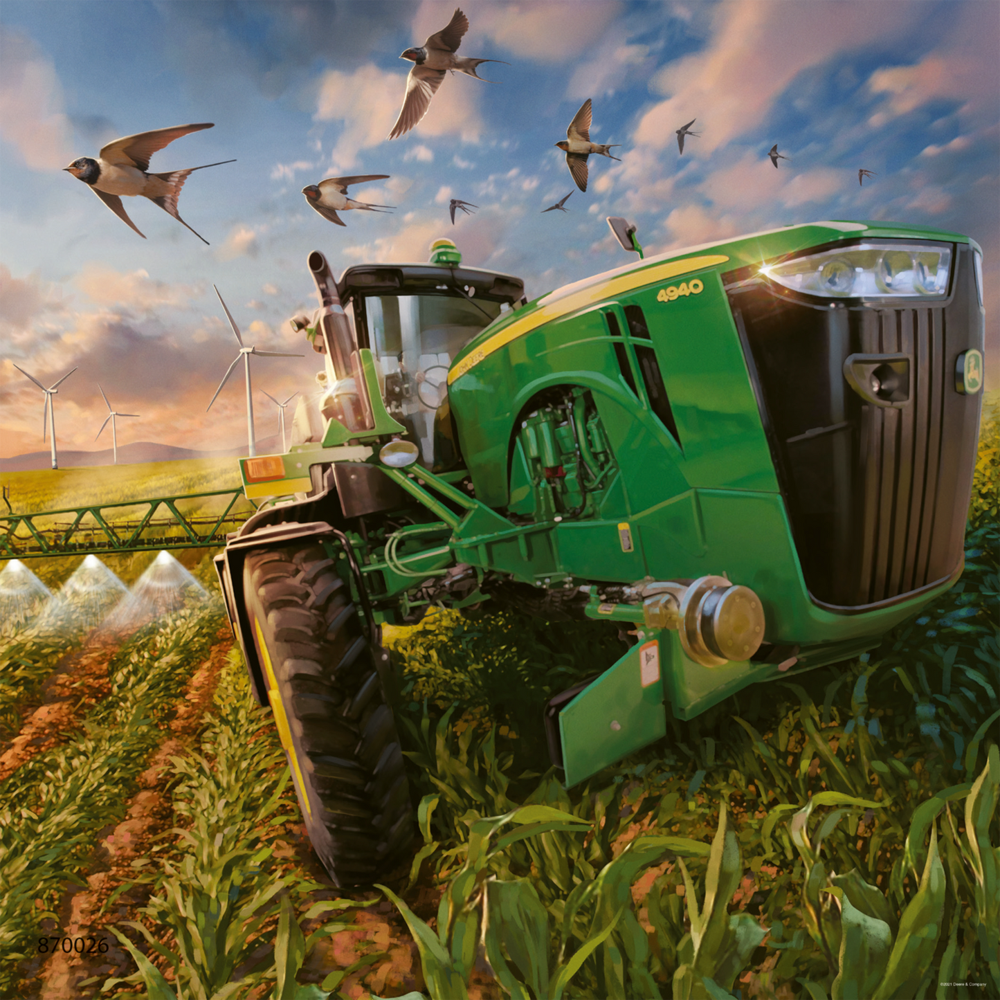 Ravensburger - WT Seasons of John Deere Puzzle 3x49pc