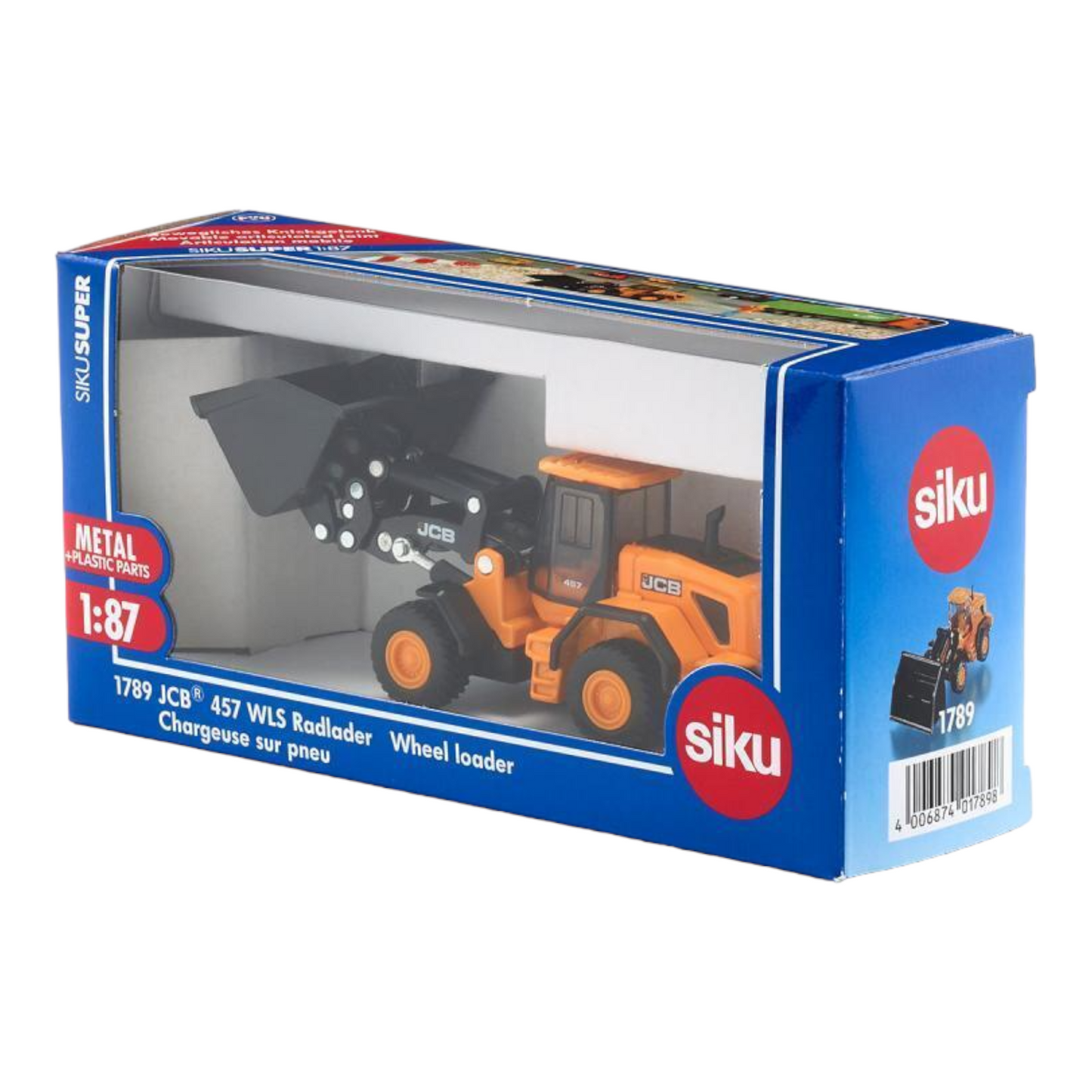 Siku - JCB 457 WLS wheel loader 1:87 Scale