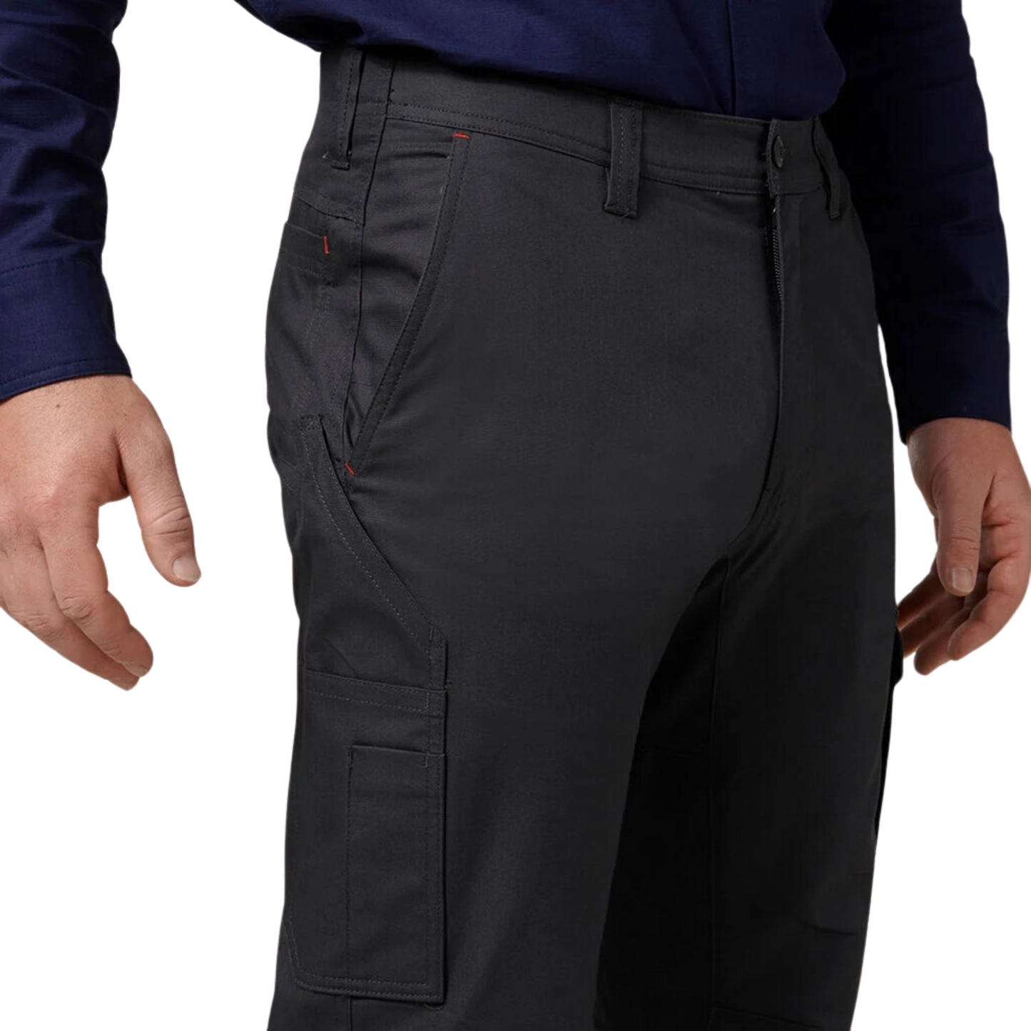 Hard Yakka Men's Core Vented Cotton Work Cargo Pant - Charcoal