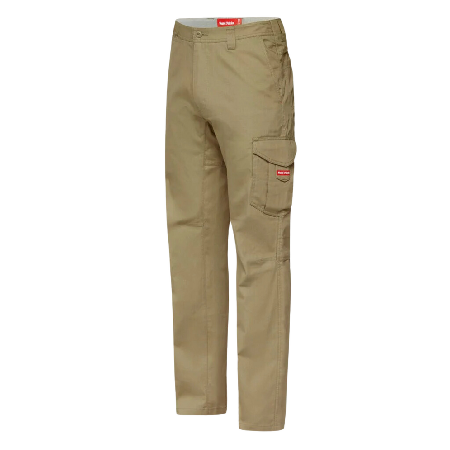 Hard Yakka Men's Core Vented Cotton Work Cargo Pant - Khaki