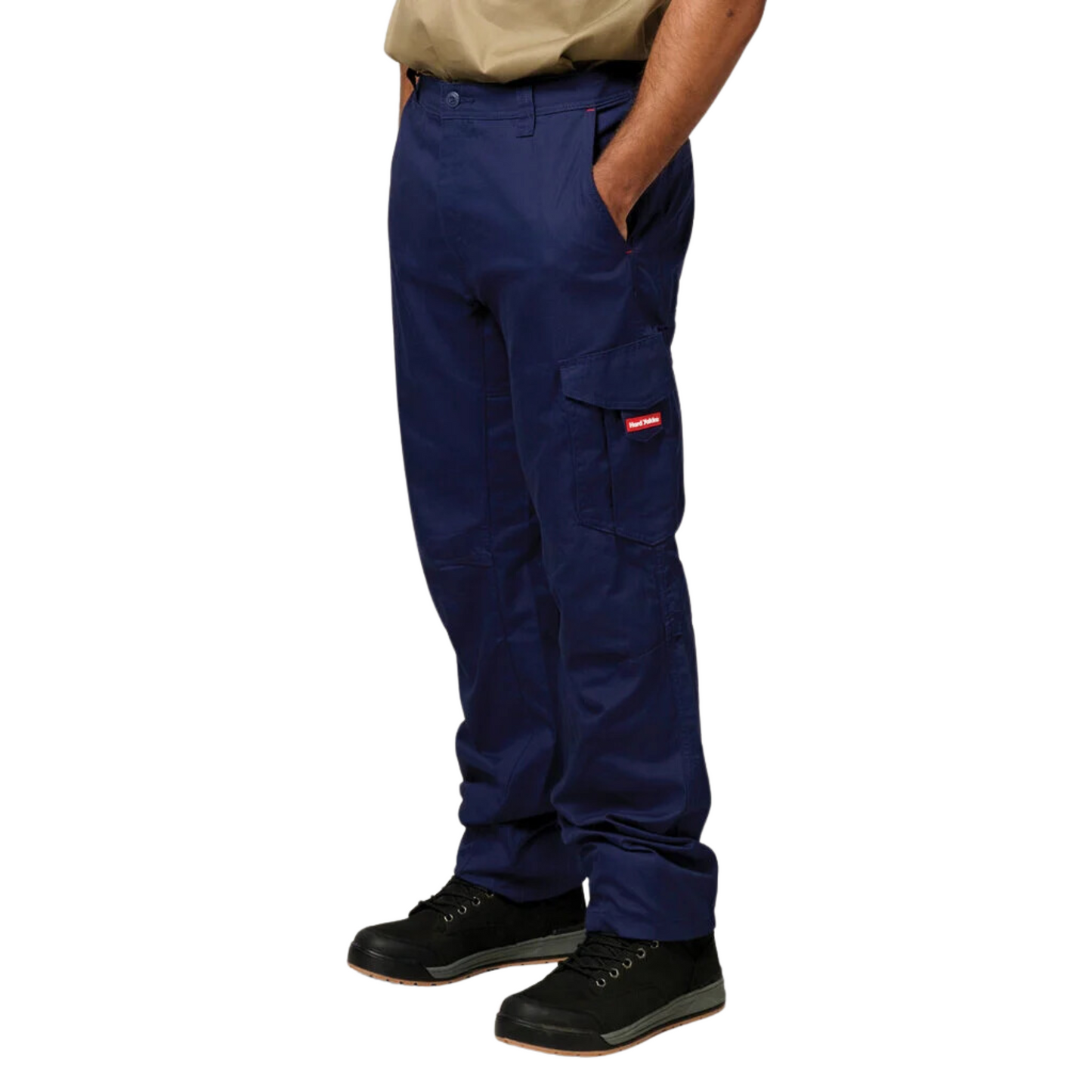 Hard Yakka Men's Core Vented Cotton Work Cargo Pant - Navy