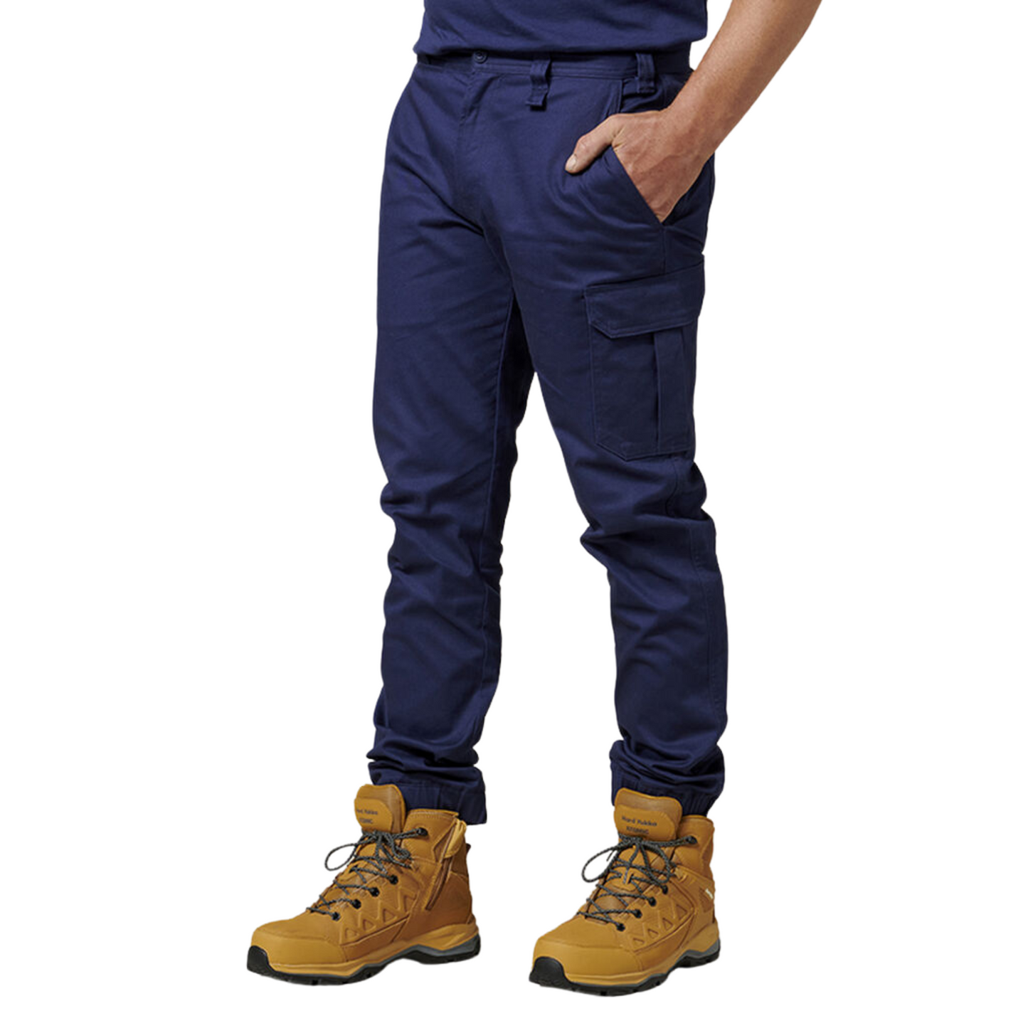 Hard Yakka Men's Stretch Cuff Cargo Pant - Navy
