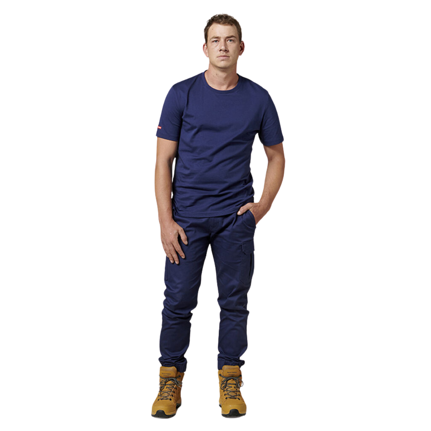 Hard Yakka Men's Stretch Cuff Cargo Pant - Navy