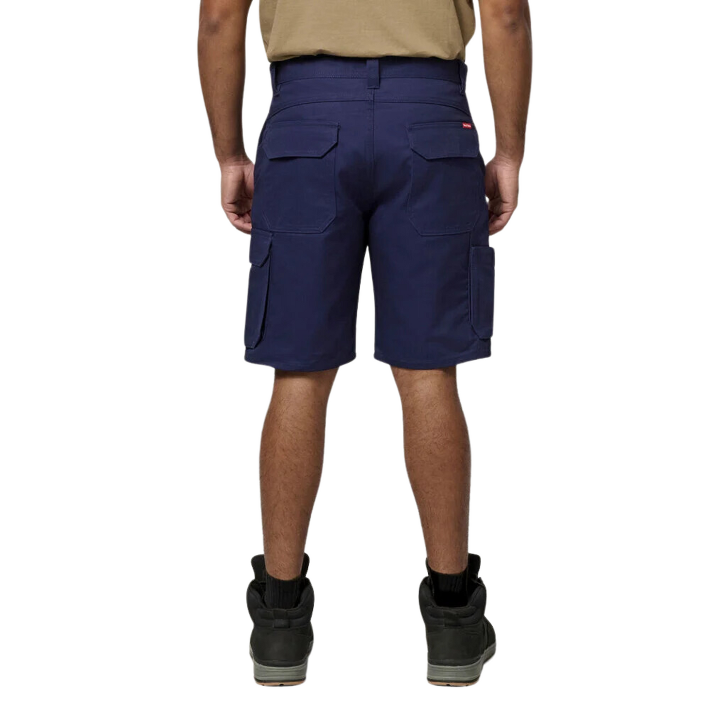 Hard Yakka Men's Relaxed Fit Mid Weight Cotton Drill Short - Navy