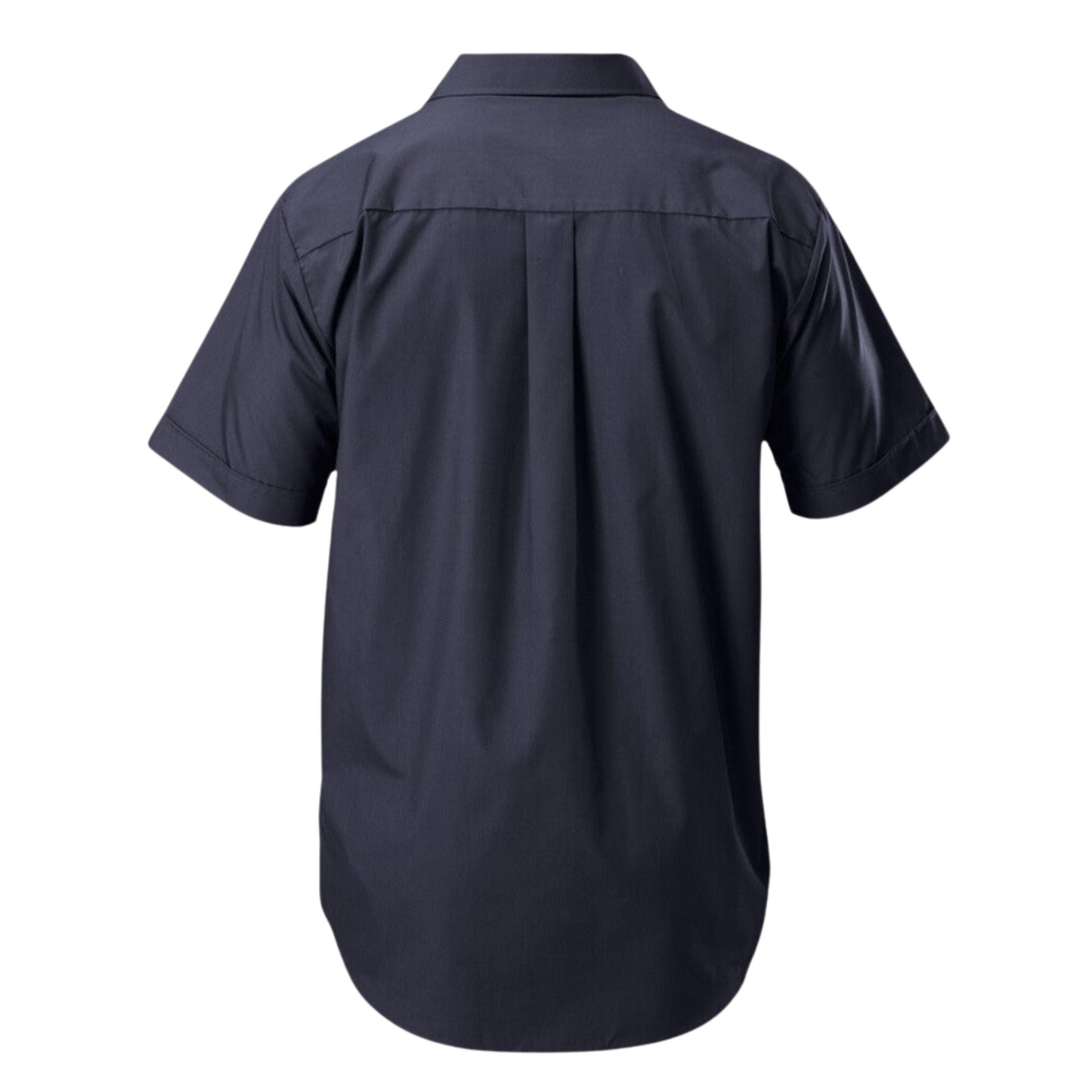 Hard Yakka Men's Short Sleeve Permanent Press Shirt - Midnight