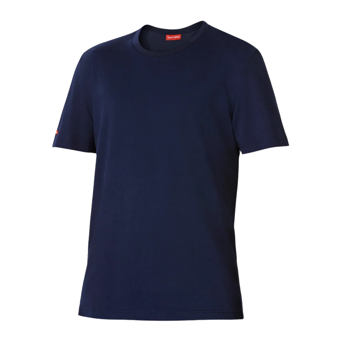 Hard Yakka Men's Crew Neck Short Sleeve T-Shirt - Navy