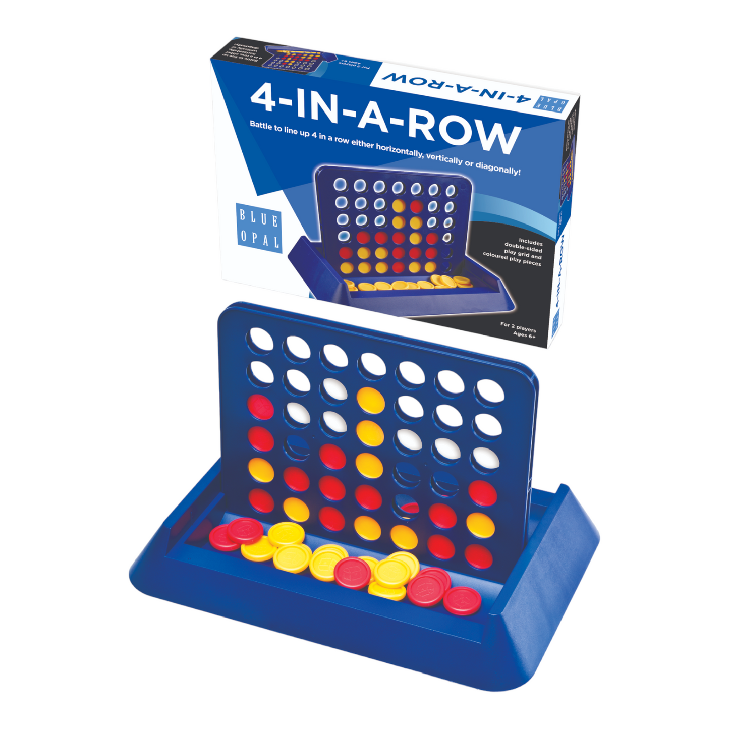Blue Opal - Four in a Row Game