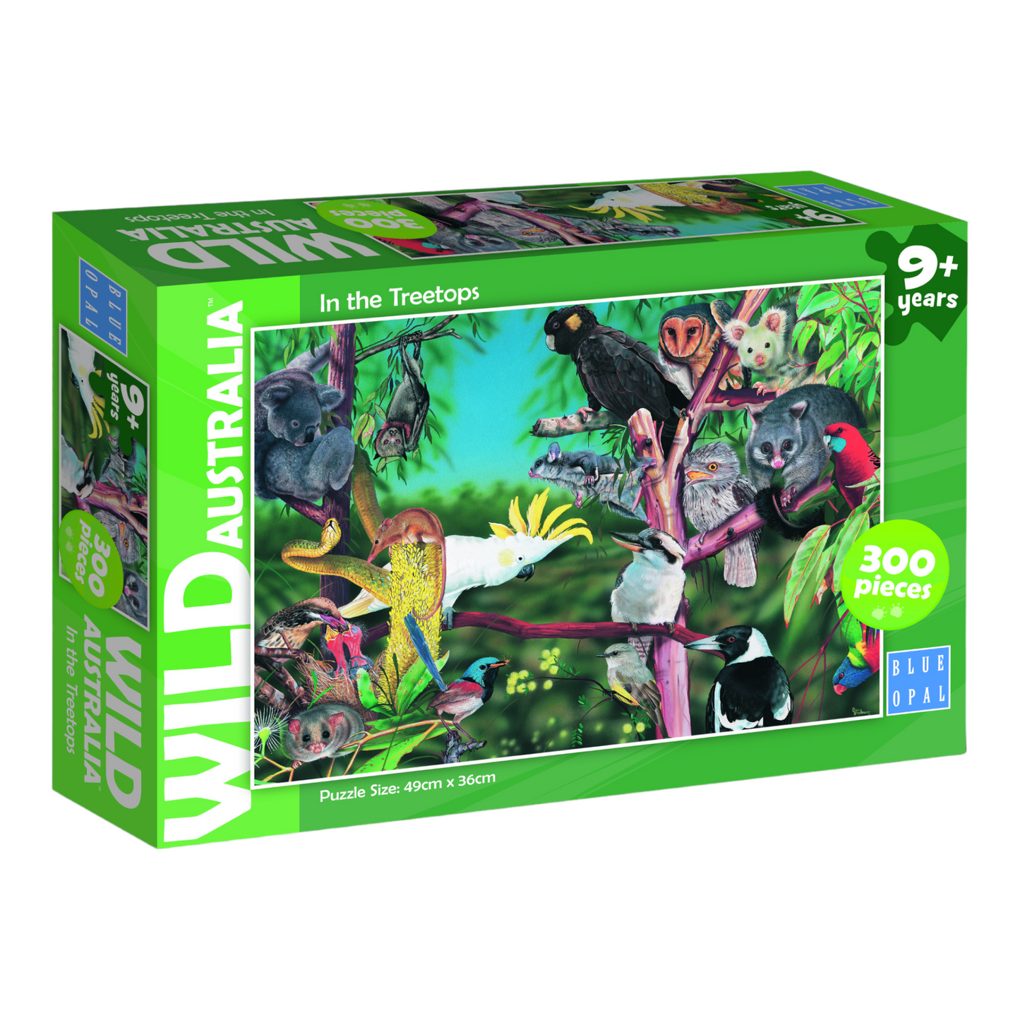 Blue Opal - Wild Aust In the Treetops 300 pieces