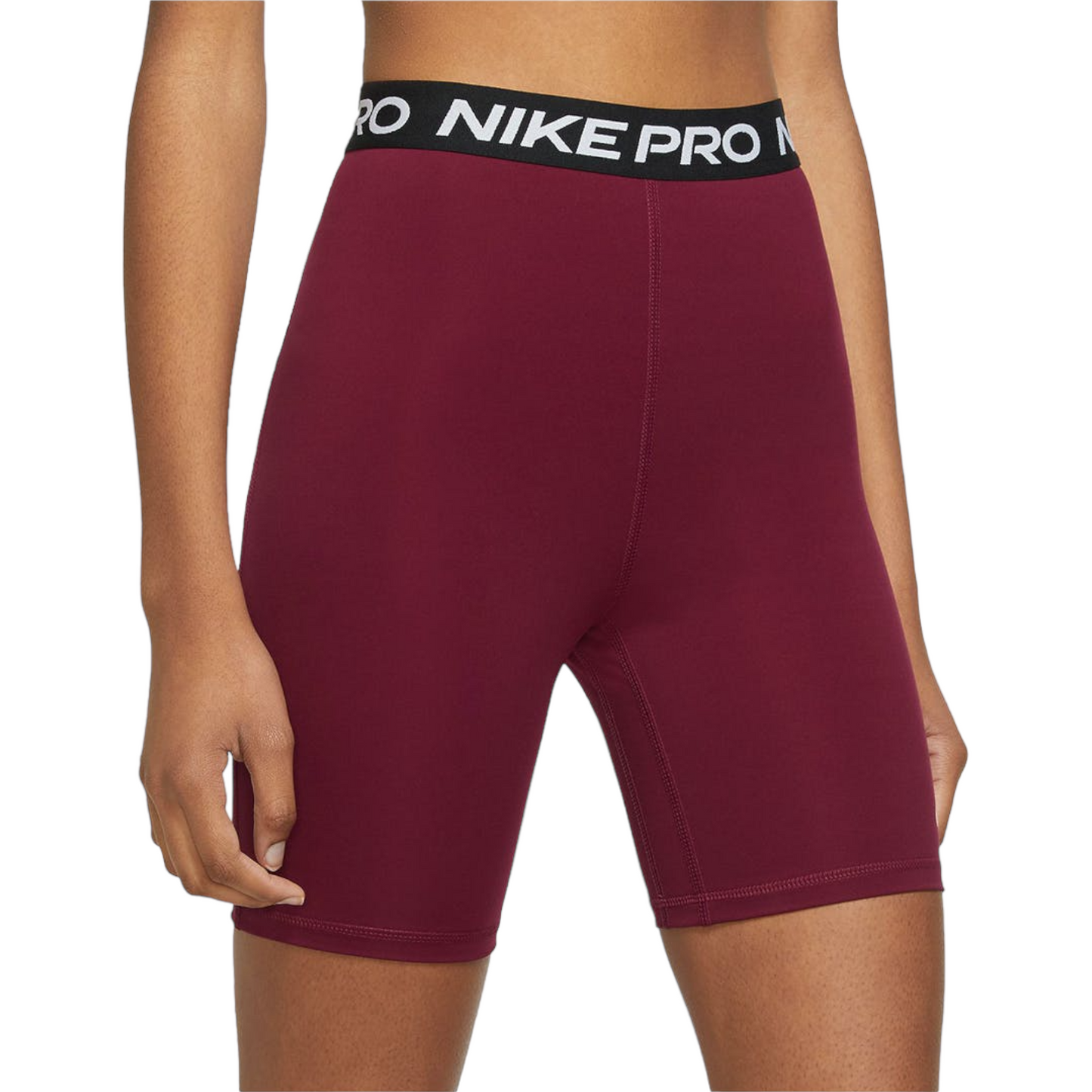 Nike Women's Pro 365 High-Waisted 18cm Shorts - Red