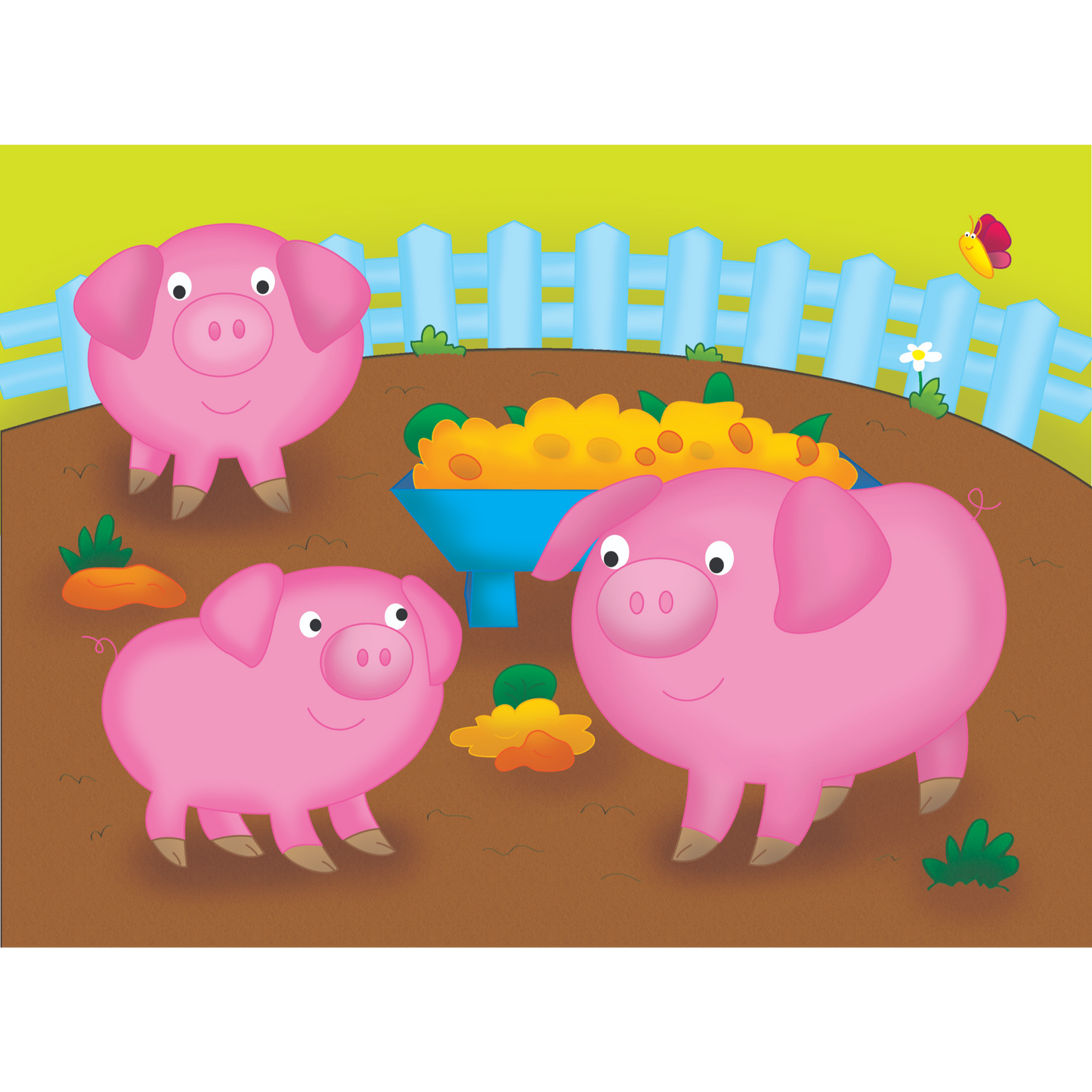 Galt - Four Puzzles In A Box - Farm