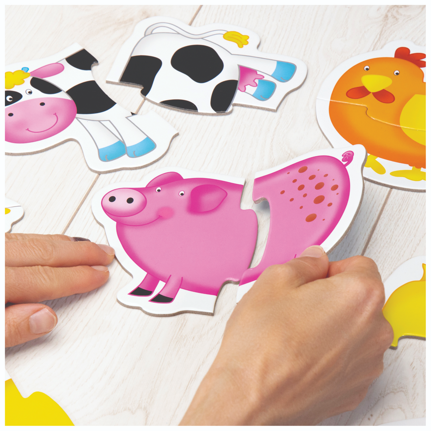 Galt - Baby Puzzles Farm - 2pcs