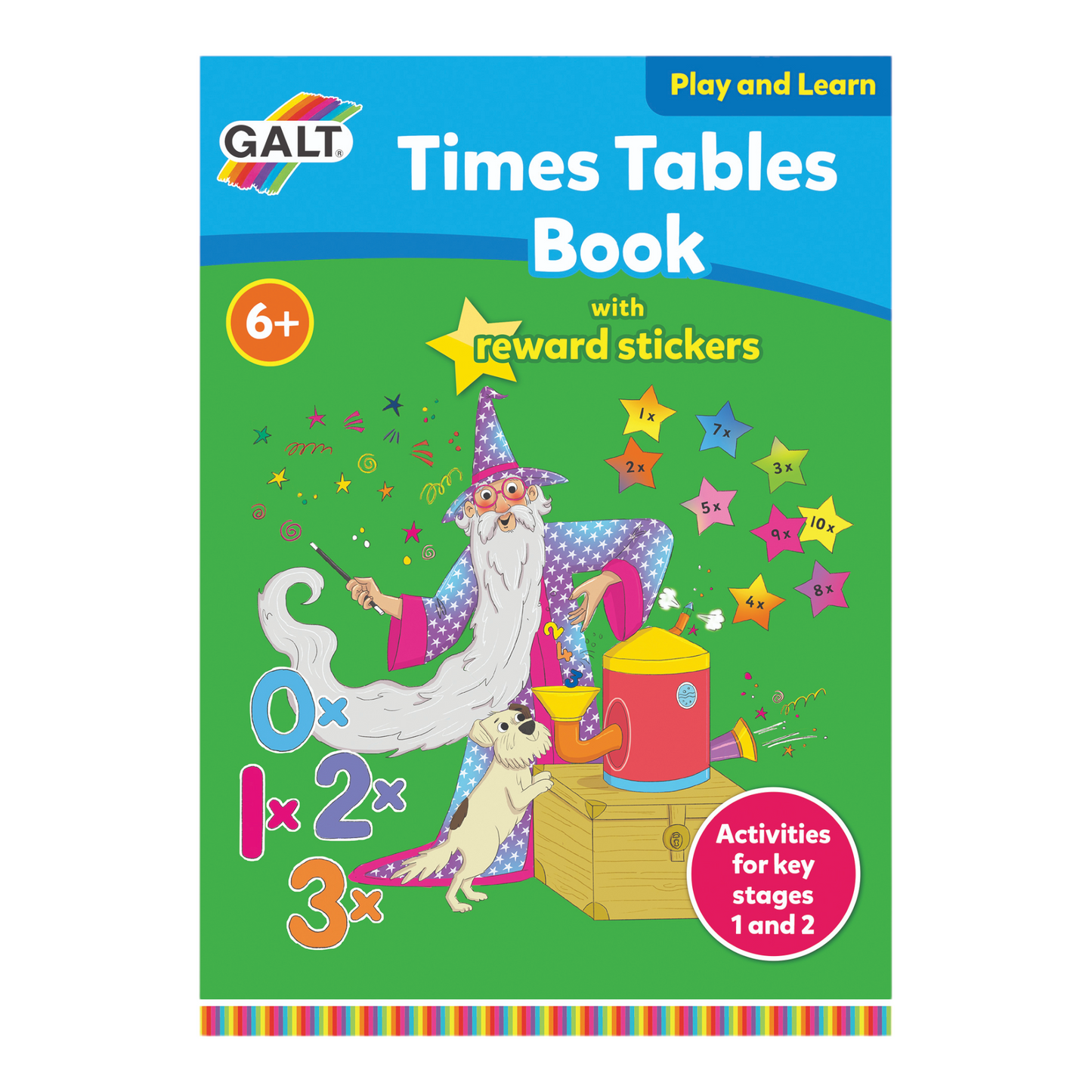Galt - Times Tables Sticker Reward Book