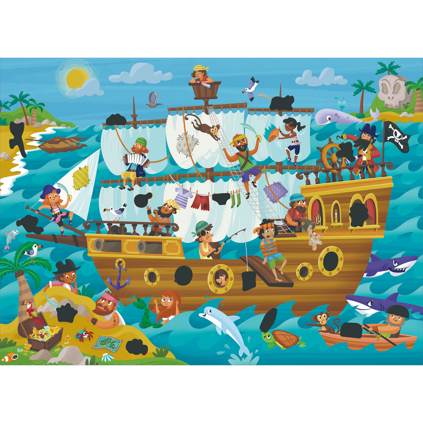 Galt - Magic Puzzle - Pirate Ship
